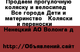 Продаем прогулочную коляску и велосипед. - Все города Дети и материнство » Коляски и переноски   . Ненецкий АО,Волонга д.